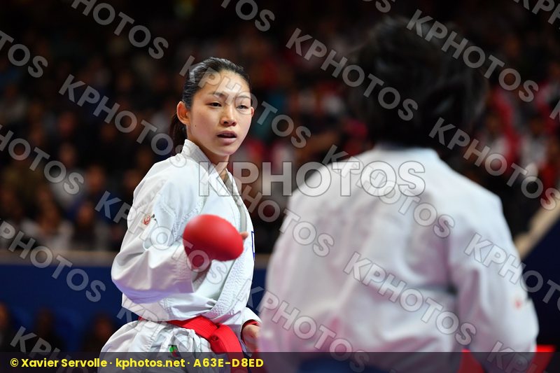Female kumite -50 kg Japan Miyahara Miho Tadano Ayaka