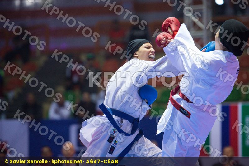 -50 kg Egypt final kumite Ozcelik Serap Rashed Areeg Turkey