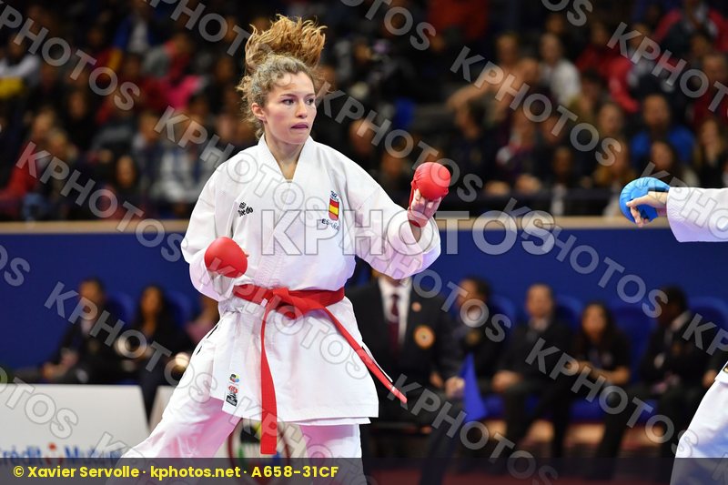 Female kumite -55 kg Ferrer garcia Cristina Japan Spain Yamada S