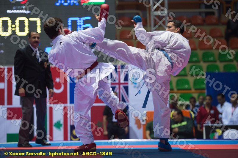 -67 kg Alnajjar Bashar Boujdi Abdelilah final Jordan kumite Moro