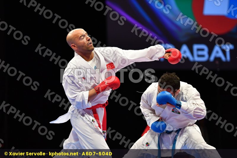 Azerbaijan Gunduz Gokhan Male kumite -84 kg Mamayev Aykhan Turke