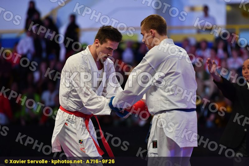 Croatia Granovesov Ilya Kvesic Ivan Male kumite -84 kg Russian f
