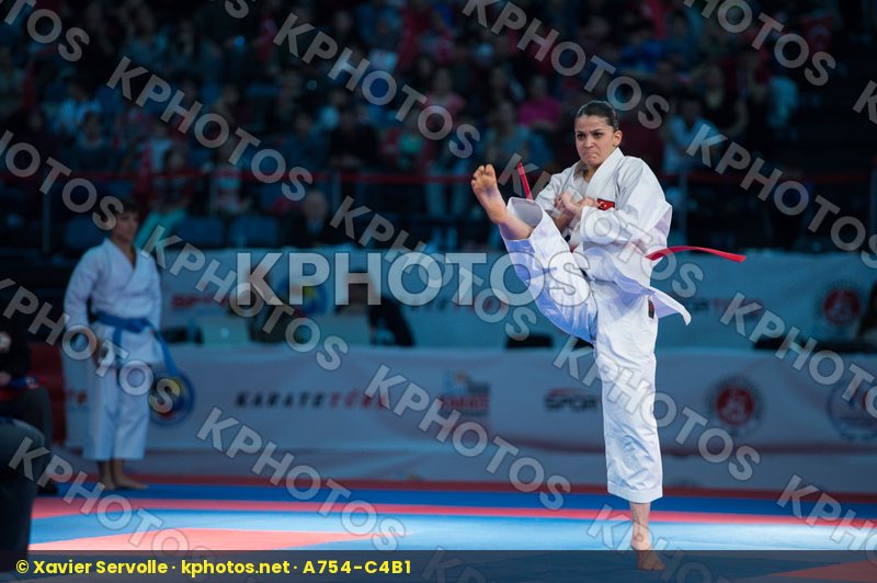 Bozan Dilara female finals kata kumite Turkey