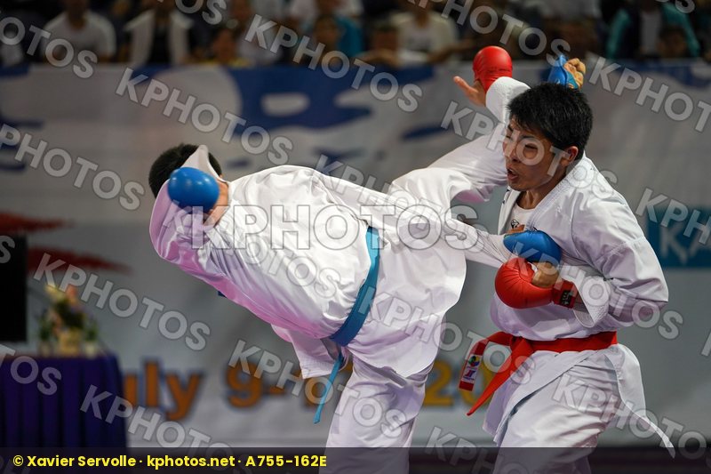 Ishizuka Masaya Japan Kazakhstan Male kumite -84 kg Yuldashev Da