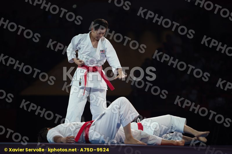 bunkai Dubai Female final kata Malaysia team