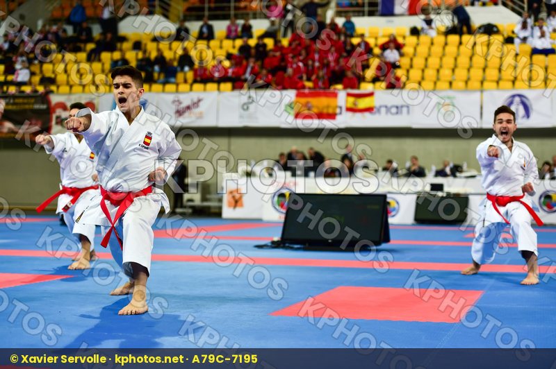 Cadets et Juniors DaeDo Kata Male Spain team
