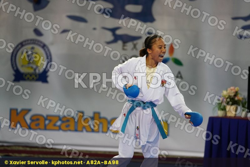 Female kumite -50 kg Indonesia Japan Srunita Sari sukatendel Tad