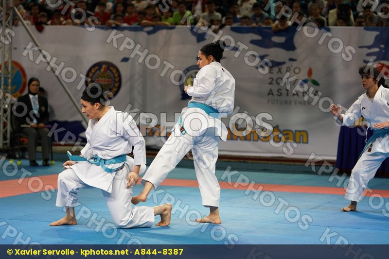 Female Team kata Iran  islamic republic of