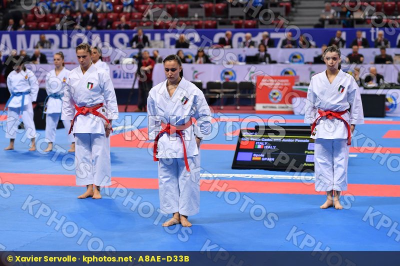 Anan Kata team cadet and junior female Spain Spain Spain