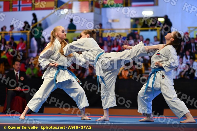 Female team kata Russia Russia Russian federation Unsu