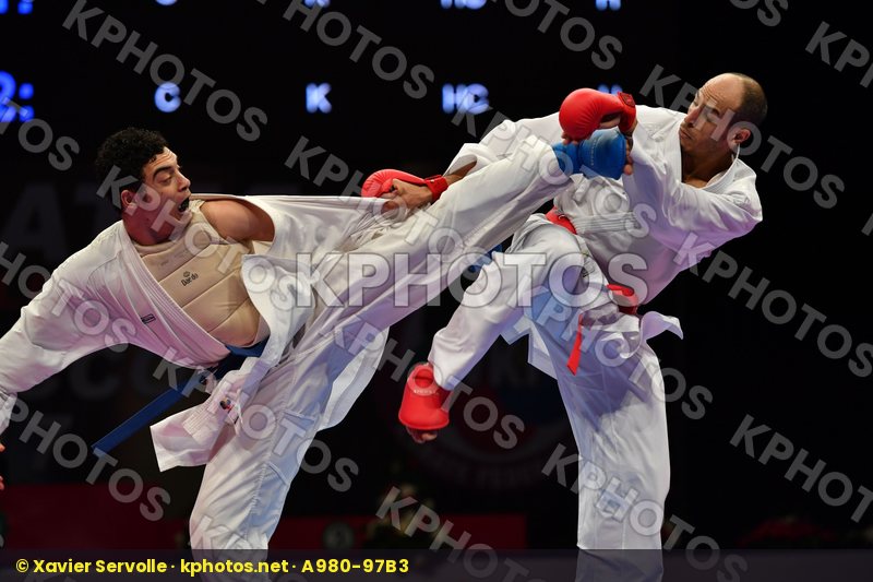 Egypt Elmasry Ahmed Male kumite -84 kg Morocco Oufkir Iliass