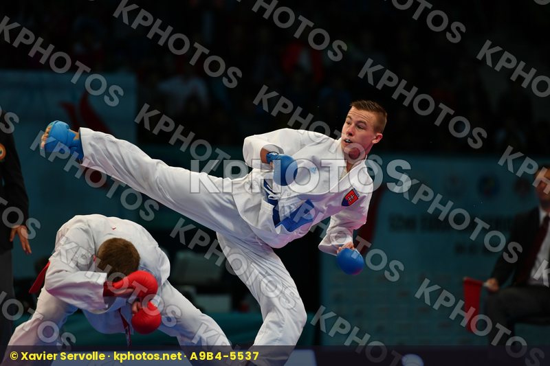 Filipovych Oleg Imrich Dominik Male kumite -60 kg Slovakia Ukrai
