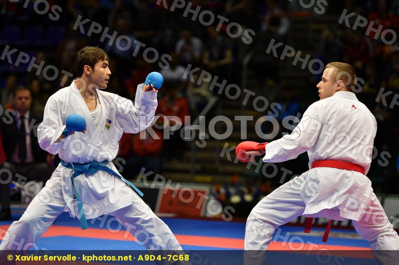 Kalnins Kalvis Latvia Male kumite -60 kg Saymatov Sadriddin Uzbe