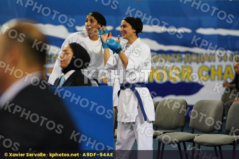 Chinese Taipei Female team kumite Iran  islamic republic of