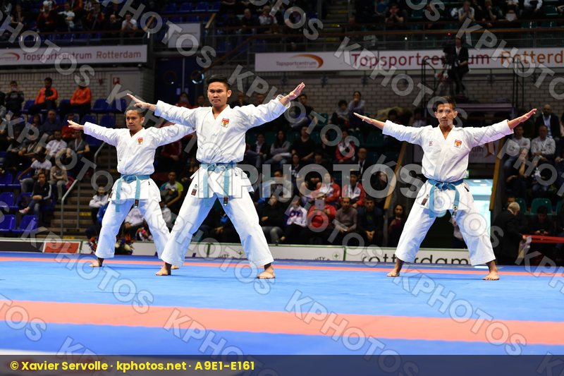 Indonesia Kururunfa Male Team Kata