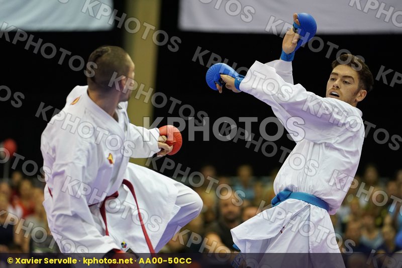 Asiabari Aliasghar Gold match Horuna Stanislav Iran Islamic Republic of Male Kumite -75kg Ukraine