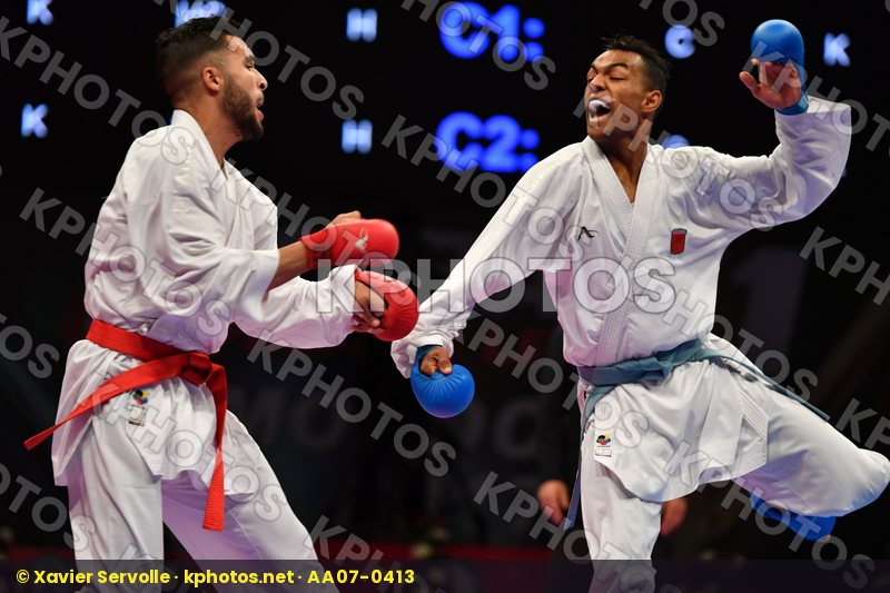 Hammi Ahmed Male kumite -75 kg Messaoudi Reda Morocco