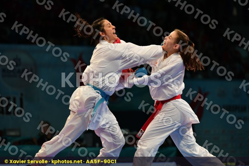 Cvrkota Sanja Female kumite -68 kg Serbia Spain Vizcaino gonzale