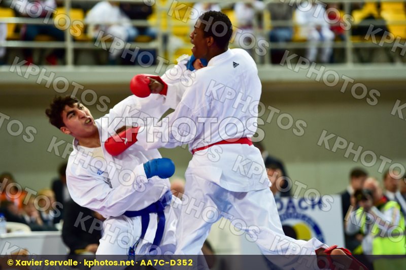 +76 Kg France Italy Jacquet Dnylson Junior KO Kumite Male Mouhii