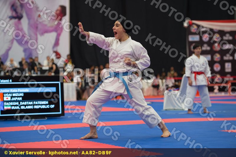female Iran Islamic Republic Of Junior Kata Sadeghi Dastak Fatem