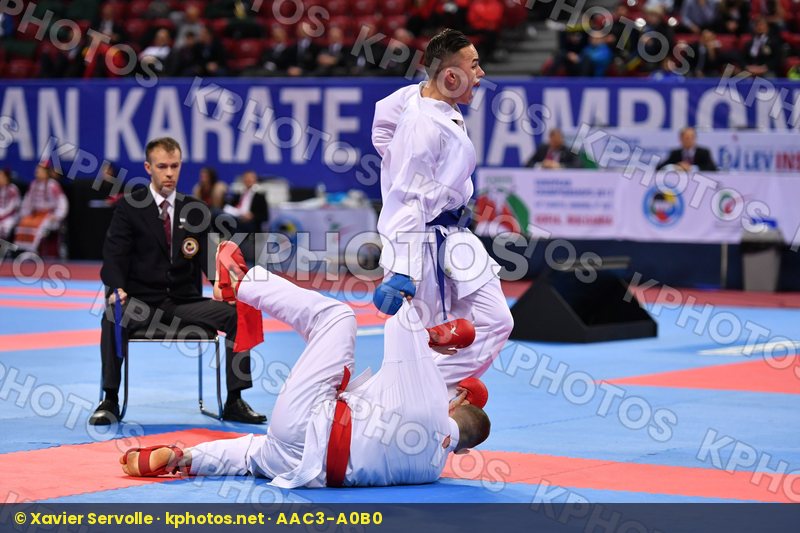 Dacosta Steven France Ryaboshapko Kyrylo U21 kumite male -67 kg