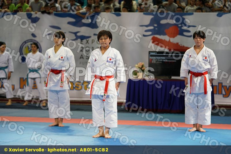 Female Team kata Japan