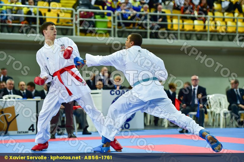 +84 Kg Barac Filip Croatia Kumite Lardy Tyron-Darnell Male Nethe