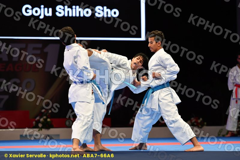 Goju shiho sho Male team kata Saudi arabia