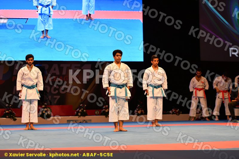 Goju shiho sho Male team kata Saudi arabia