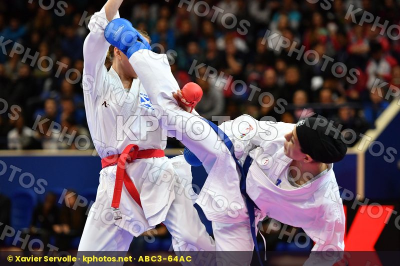 Connell Amy Female kumite -55 kg Iran  islamic republic of Khaks