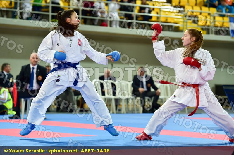 -53 Kg Female Junior Kumite Lazareva Elizaveta Russian Federatio
