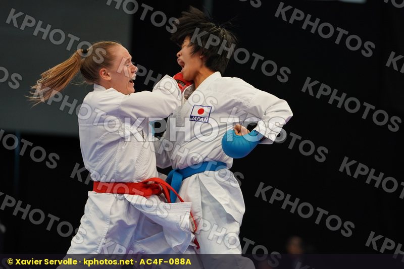 Brown Jenna Female kumite -55 kg Ishiai Fumika Japan United stat