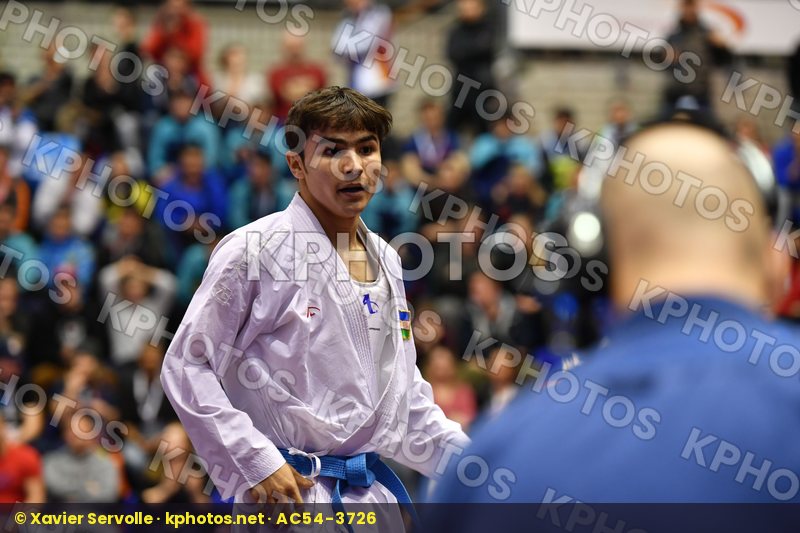 Kalnins Kalvis Latvia Male kumite -60 kg Saymatov Sadriddin Uzbe