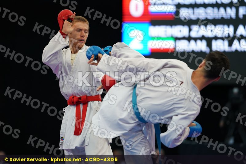 Iran  islamic republic of Kalashnikov Vladimir Male kumite -60 k