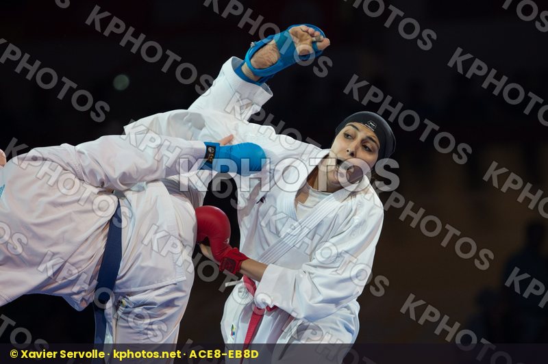 -61 Kg Dubai Egypt Farouk Giana Mohamed Female final kumite Slov