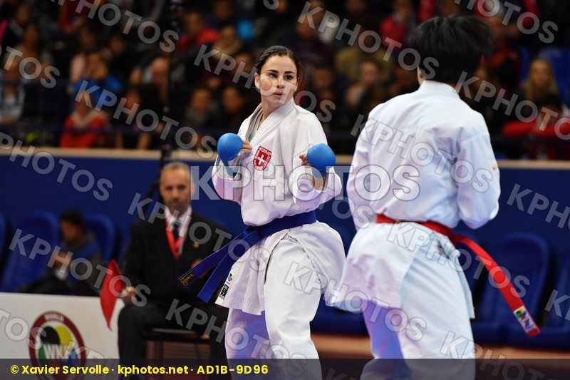 Female kumite -68 kg Japan Quirici Elena Someya Kayo Switzerland