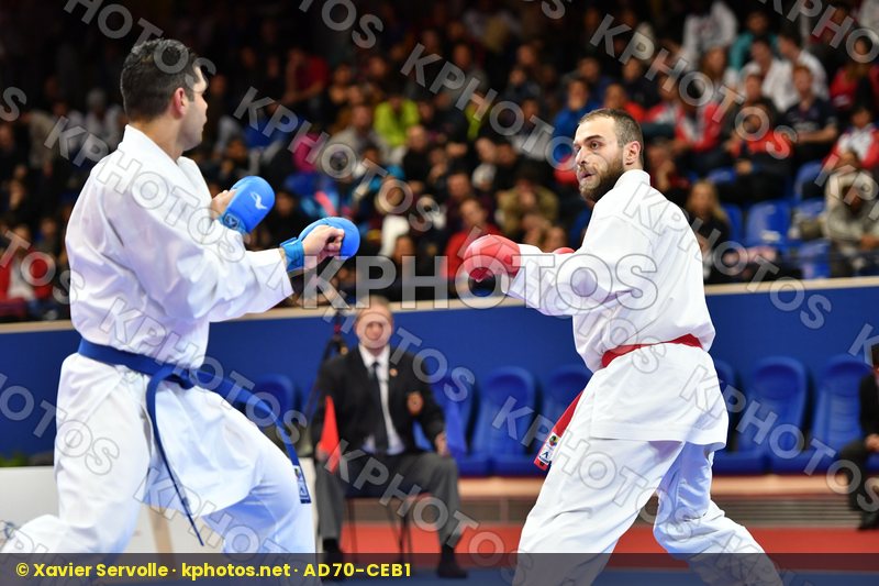 Heydari Saman Ipek Emre Iran  islamic republic of Male kumite 84