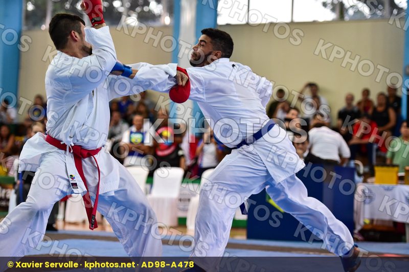 84+ Kg Barbosa Wellington Brazil Chile final kumite Male Rojas R