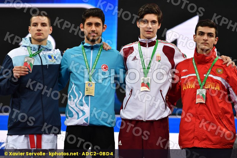 Armenia Bosnia and herzegovina Cadet kumite male -70 kg Gumus Du