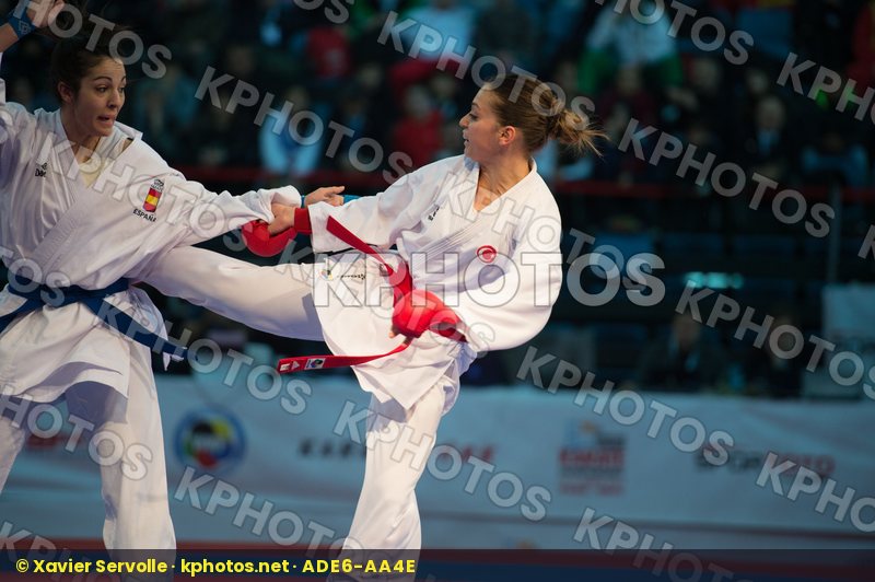 -68 kg bronze match Burucu Hafsa Seyda female kumite Spain Turke