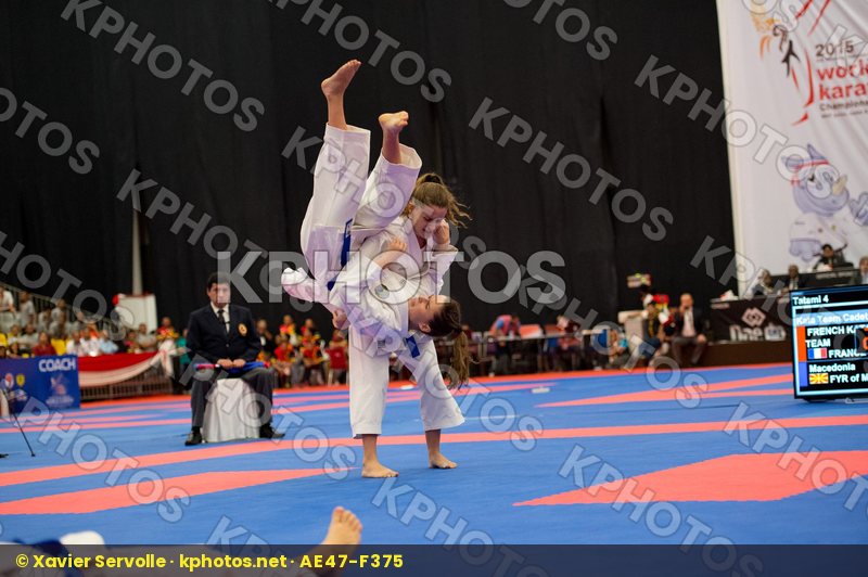 Arawaza cadet female Fyr Of Macedonia Junior Kata team