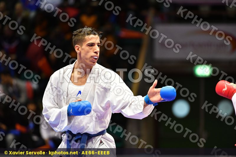 Ameknassi Abdessalam Gomez Matias Male kumite -60 kg Morocco Spa