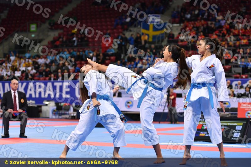 Anan Kata team cadet and junior female Spain Spain Spain