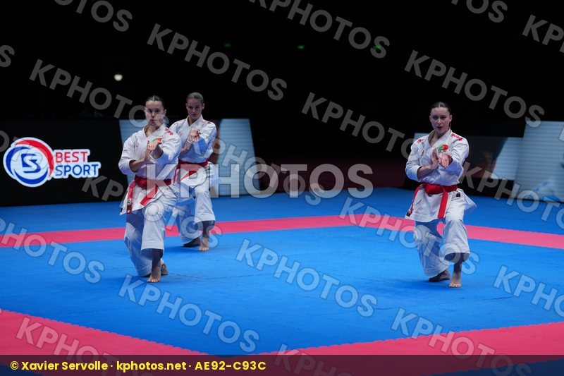 PORTUGAL in Team Female Kata - Final Bout