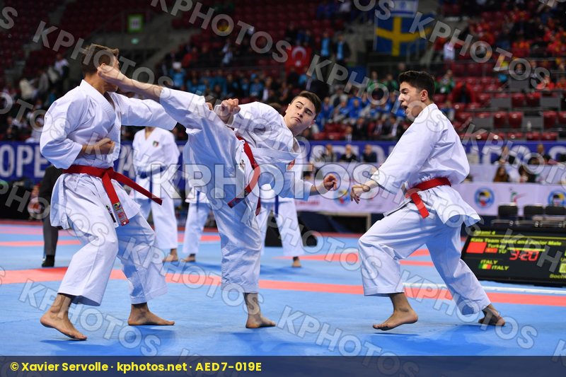 Turkey Kata team cadet and junior male Unsu