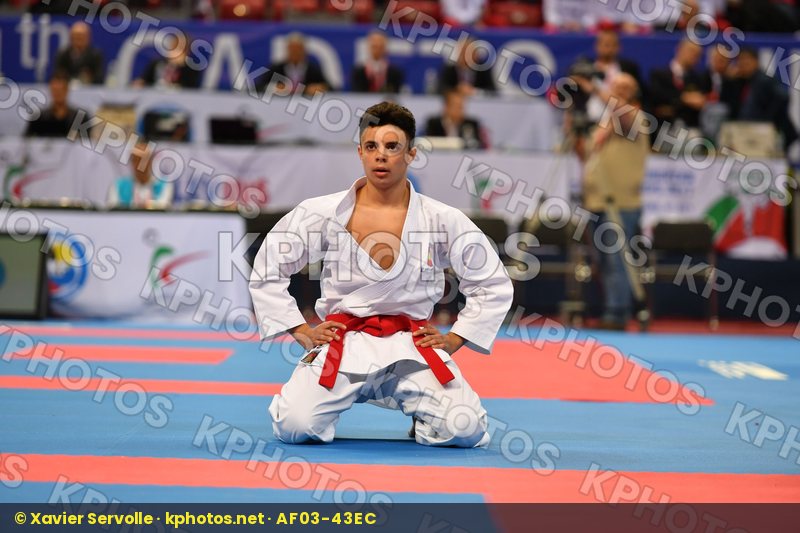 Cadet kata male, Manzana Diaz Alejandro, Spain