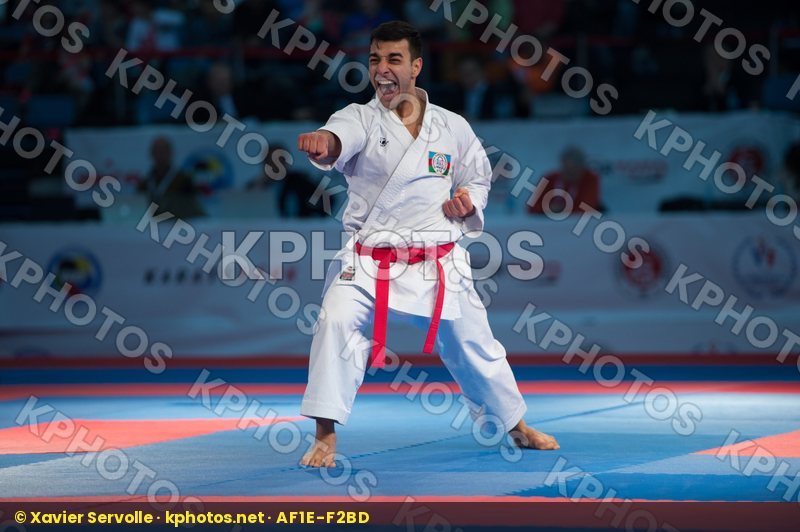 Azerbaijan Baljanli Tural bronze match kata