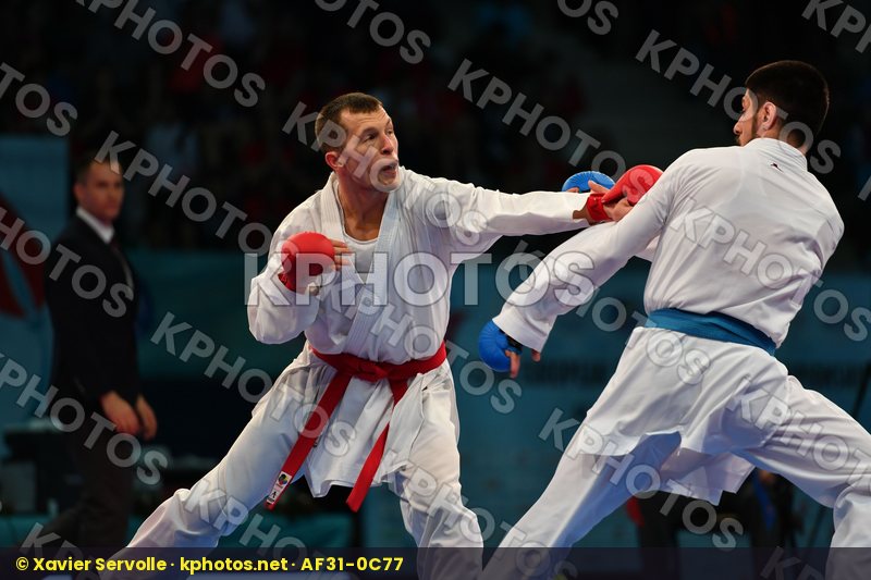 Eltemur Erman Latvia Male kumite -75 kg Sadikovs Ruslans Turkey