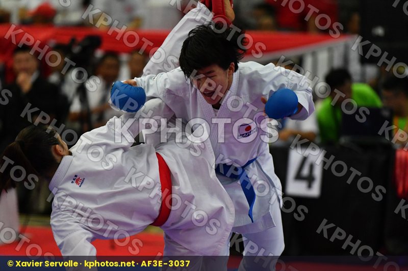 Cadet Kumite Female -54 Kg Fujita Ruri Japan Nguyen Anh Nguyet V