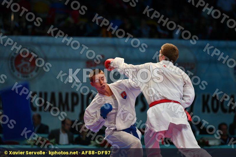 Filipovych Oleg Imrich Dominik Male kumite -60 kg Slovakia Ukrai
